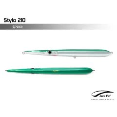 Ψαράκι Ζαργάνα Τεχνητό Jack Fin Stylo 210 21cm Green, Μήκος (cm): 21 Ψαράκι Ζαργάνα Τεχνητό Jack Fin Stylo 210 21cm Green, Μήκος (cm): 21