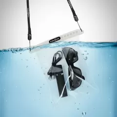 Θήκη παραλίας FidLock μαύρη με λουρί μεταφοράς και αδιαβροχοποίηση IPX8