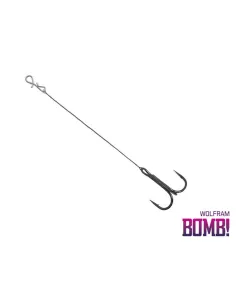 Sinkers Bomb! Twisto Rigs Wolfram 3Pcs No8, Length (cm): 8