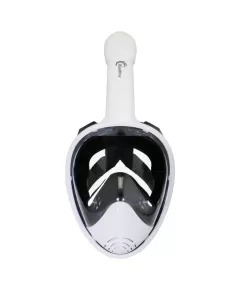 Snorkeling Full Face Mask Colour Box White/Black, Size: S/M