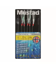 Chub Mackerel Mustad CL RIG8, Size: No4