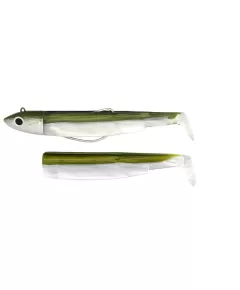 Fiiish Δόλωμα Σιλικόνης Black Minnow Combo Offshore Body Kha, Size: No5