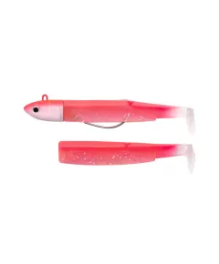 Fiiish Δόλωμα Σιλικόνης Black Minnow Combo Deep Fluo Pink UV, Size: No4