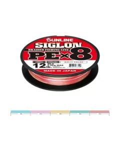 Sunline Fishing Braid Sunline Siglon Multi 8-Braid 300m, Size: 0.800mm