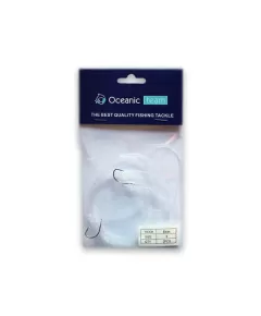 Oceanic Team Rigging with 2 Hooks Nickel, Size: No2