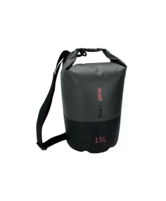 Tech-Pro Dry Bag 15lt Grey-Black, Size: 15lt