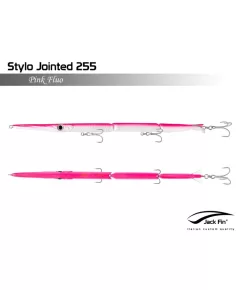 Jack Fin Fishing Lure Stylo Jointed 255 25.5cm Fluo Pink