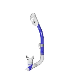 Mares Gator Dry Snorkel Blue