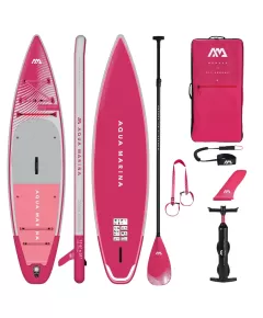 Φουσκωτή σανίδα SUP Aqua Marina Coral Touring raspberry