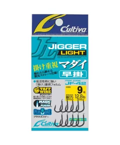 Owner Cultiva JF-42 Jigger Light – ενισχυμένα αγκίστρια Taff Wire για πλάνους και Tai Rubber