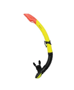 SIM-SUB 354SS – dry top snorkel with silicone mouthpiece and purge valve for snorkeling and freediving