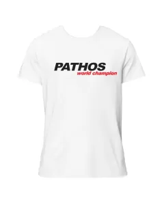 T-Shirt Pathos World Champion White, Clothes Size: XL