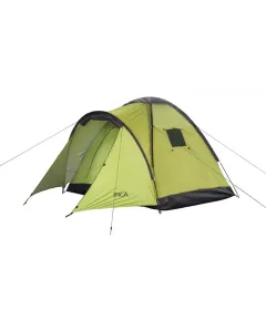 Σκηνή camping Inca Serenity 3 ατόμων yellow με προθάλαμο και πόρτα τέντα