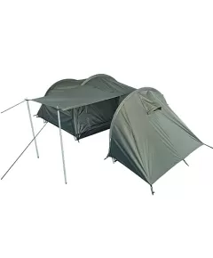 Σκηνή camping Mil-Tec Tent Plus Storage 2 ατόμων λαδί