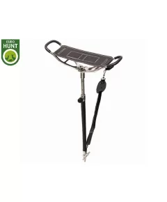 Eurohunt Lightweight Seat Stick adjustable hunting stool with leather straps