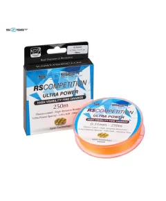 Fishing Line RS Competition Ultra Power Hi-Vis Fire Orange 250m, Size: 0.270mm