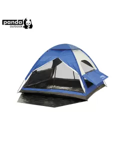 Σκηνή camping Panda Junior Breeze 4 ατόμων μπλε silver πράσινη silver