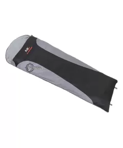 fox outdoor ultralight sleeping bag black grey lightweight summer