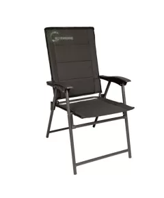 Mil-Tec Black Army folding chair for camping and fishing