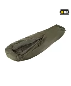 m-tac υπνόσακος olive με κάλυμμα συμπίεσης για -5 έως +5