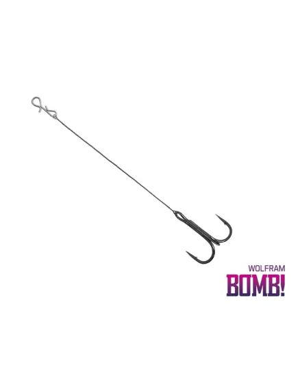 Sinkers Bomb! Twisto Rigs Wolfram 3Pcs No8, Length (cm): 8