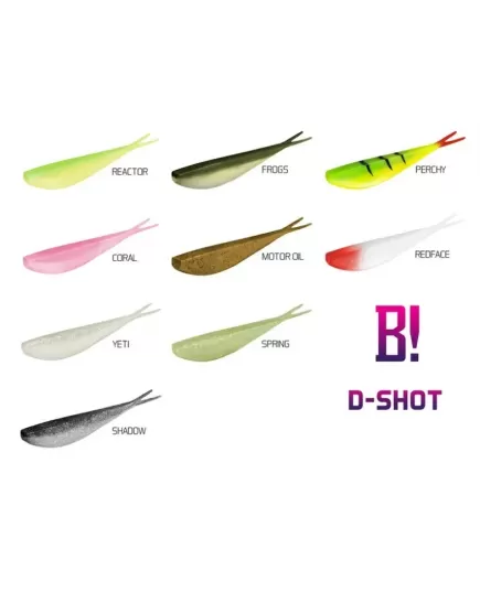 Delphin Δολώματα Σιλικόνης BOMB! D-SHOT Shadow 10.5cm, Length (cm): 10.5, 2 image