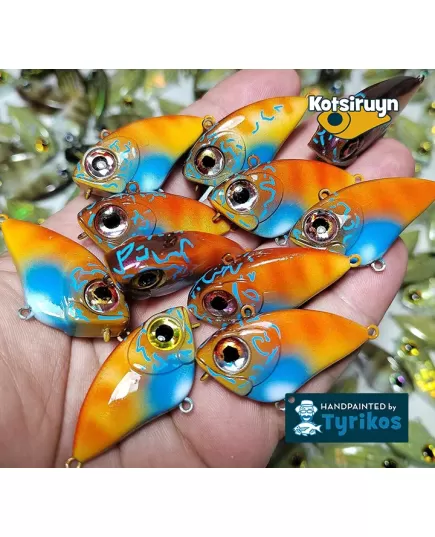 Fish Lure Nerd Fishing Kotsiruyn 6gr Perch Handpainted, Length (cm): 4, 2 image