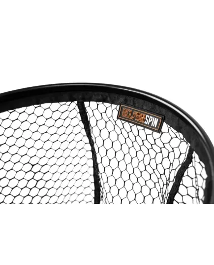 Landing Net Delphin SPIN-R Rubberized, Size: M, 3 image