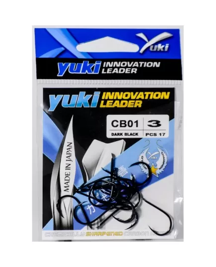 Yuki Αγκίστρια CB01 Black Nickel, Άλλα: No6 , 2 imageYuki Αγκίστρια CB01 Black Nickel, Άλλα: No6, 2 image