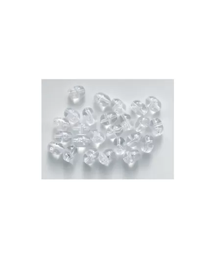 Uno Transparent Cross Beads, Size: L