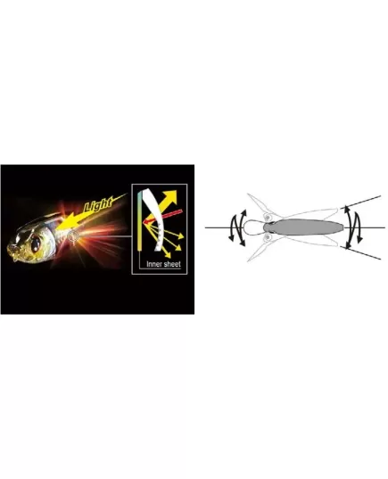 Ψαράκι 3D Diver Sinking Yo-Zuri R1456 (CPBN), Μήκος (cm): 14 , 2 imageΨαράκι 3D Diver Sinking Yo-Zuri R1456 (CPBN), Μήκος (cm): 14, 2 image