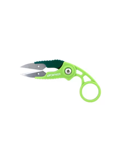 Owner Stainless Steel Scissors FT-10 Green