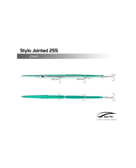 Jack Fin Sinking Τεχνητά Δολώματα Σπαστά 255mm 33gr Green, Βάρος (gr): 33 Jack Fin Sinking Τεχνητά Δολώματα Σπαστά 255mm 33gr Green, Βάρος (gr): 33