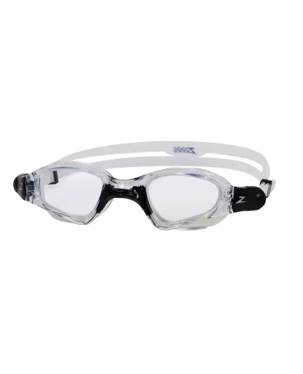 Zoggs Swimming Goggles Spectra Clear Black Clear Lens
