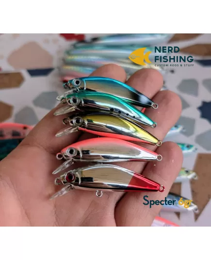 Nerd Fishing Χειροποίητο Τεχνητό Δόλωμα Specter 5cm-6.5gr Σαρδέλα , 2 imageNerd Fishing Χειροποίητο Τεχνητό Δόλωμα Specter 5cm-6.5gr Σαρδέλα, 2 image