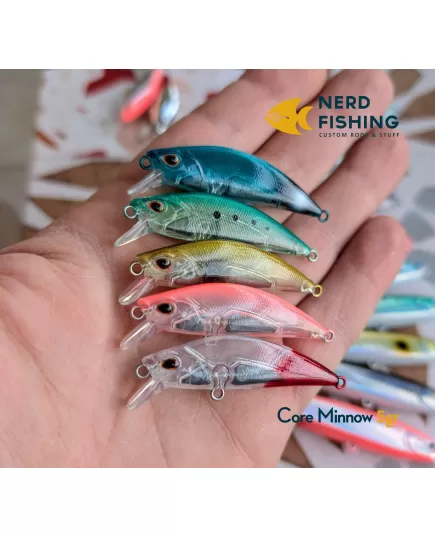 Nerd Fishing Handmade Fishing Lure Core Minnow 5cm-5gr Aji, 2 image