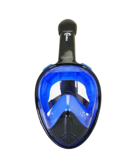 Snorkeling Full Face Mask Colour Box Black/Blue, Clothes Size: S/M