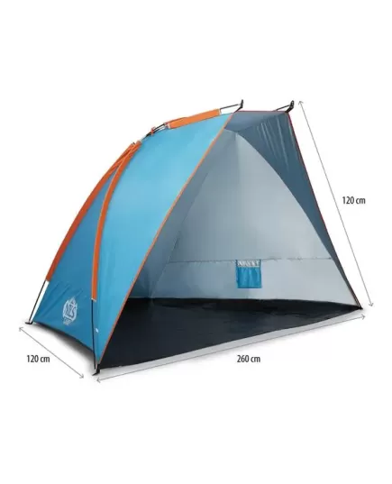 Nils Camp Pop-Up Beach Shelter NC8030 260x120x120 cm Blue, 6 image