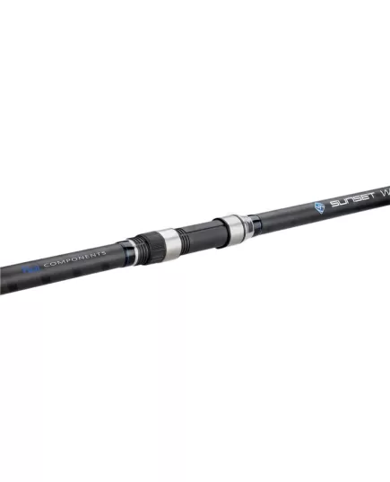 Καλάμι surfcasting Sunset με βαμμένη μύτη και αντίβαρα στη βάση