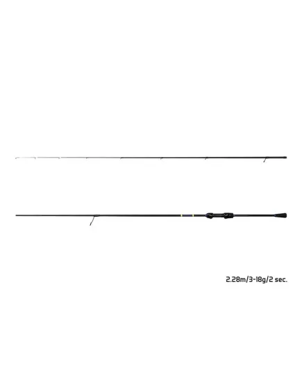 Καλάμι Delphin GraphiX IT 2.28m 3-18g για ultra light spinning