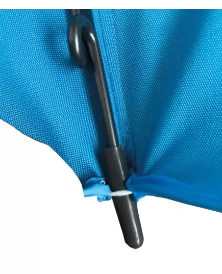 Ομπρέλα παραλίας Campo Retro 220 Capri Blue με αεραγωγό και προστασία UPF