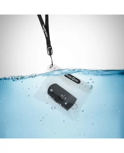 Στεγανή θήκη Hermetic Mini FidLock λευκή για κλειδί αυτοκινήτου