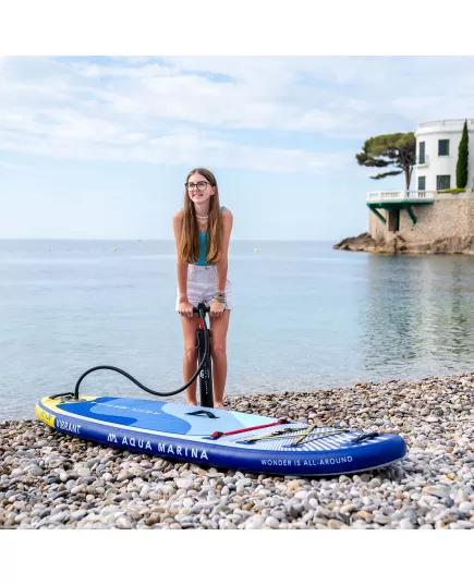 Αντλία αέρος διπλής ενέργειας για φούσκωμα σανίδας SUP