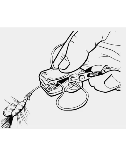 Εργαλείο Gerber Freehander που αναδεικνύει την λειτουργία κοπής νήματος.