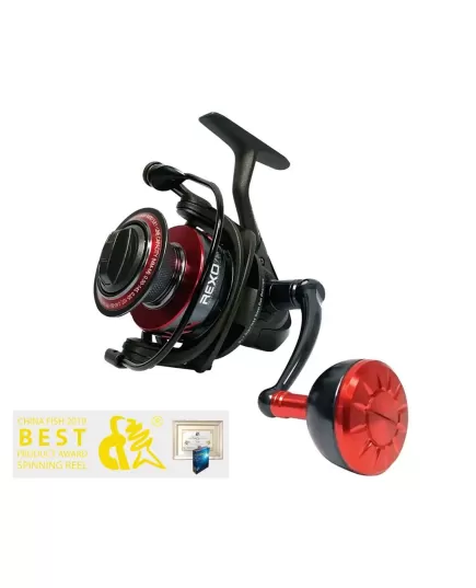 Μηχανισμός ψαρέματος Pioneer Rexo Plus 1000 για Spinning & Heavy Spinning – μπροστινή όψη