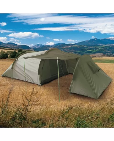 Mil-Tec Tent Plus Storage 3-Person Camping Tent Olive, 2 image