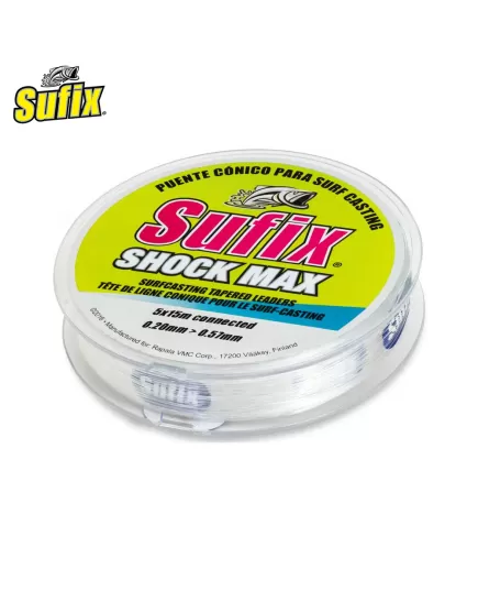 Πετονιές Sufix Shock Max Fishing Lines White 0.26mm-0.57mm 5x15m Πετονιές Sufix Shock Max Fishing Lines White 0.26mm-0.57mm 5x15m