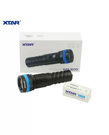 Φακός Κατάδυσης XTAR D26 1600LM , 2 imageΦακός Κατάδυσης XTAR D26 1600LM, 2 image