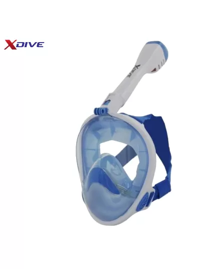 Μάσκα Θαλάσσης Full Face Snorkeling Crystal Λευκό/Μπλε, Μέγεθος Ρούχου: L/XL Μάσκα Θαλάσσης Full Face Snorkeling Crystal Λευκό/Μπλε, Μέγεθος Ρούχου: L/XL