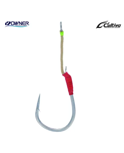 Αγκίστρι Cultiva Owner με Νήμα & Κρίκο JS-36, Άλλα: No2/0 , 2 imageΑγκίστρι Cultiva Owner με Νήμα & Κρίκο JS-36, Άλλα: No2/0, 2 image